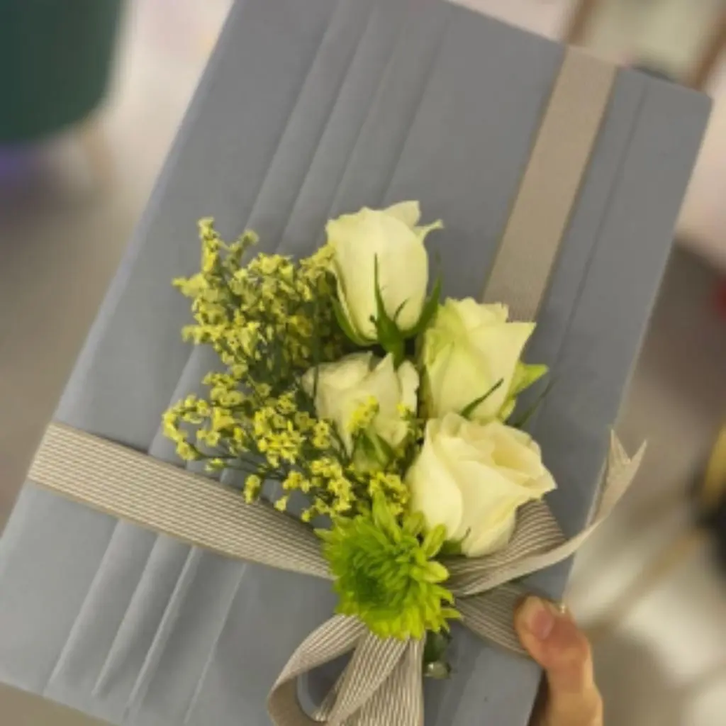 Gift Wrapping with Baby Rose